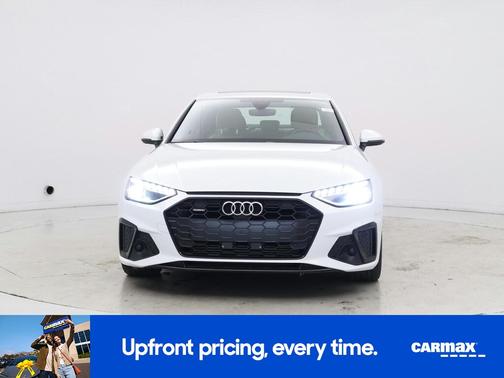 White 2021 Audi A4 S-Line Premium Plus