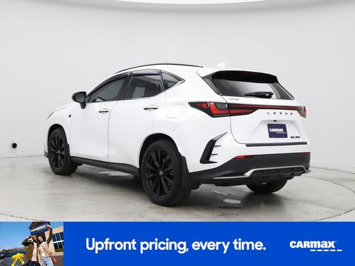 White 2024 Lexus NX 350 F-SPORT Handling