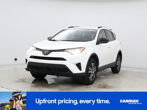 White 2017 Toyota RAV4 LE