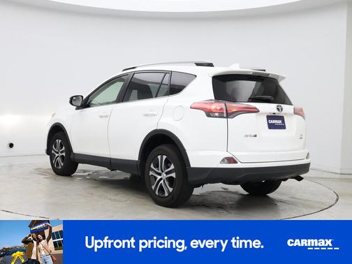 White 2017 Toyota RAV4 LE