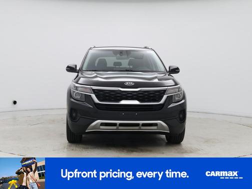 Black 2021 Kia Seltos S