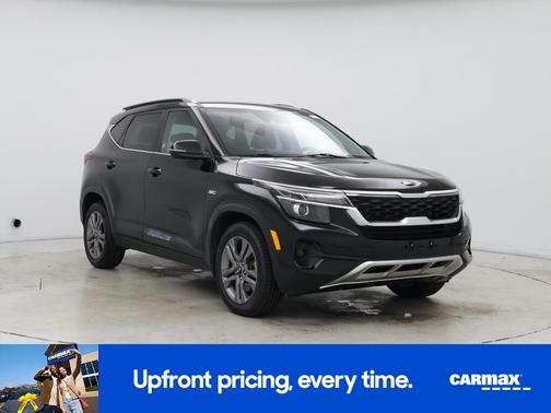 Black 2021 Kia Seltos S