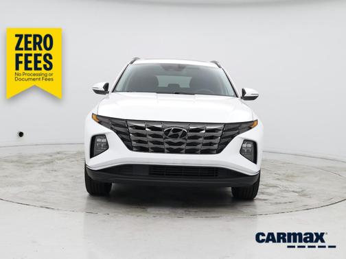 White 2022 Hyundai TUCSON SEL
