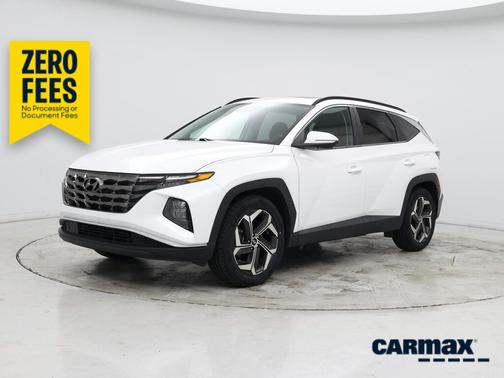 White 2022 Hyundai TUCSON SEL