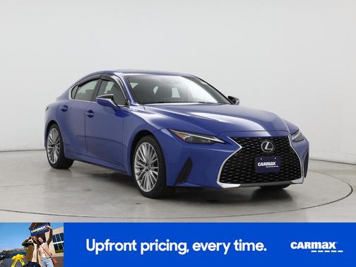 Blue 2022 Lexus IS 300