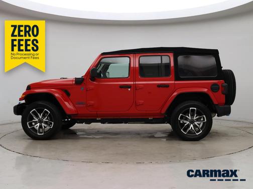 Red 2024 Jeep Wrangler 4xe Sport S