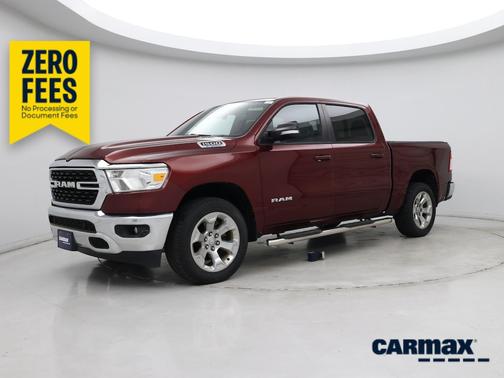 Burgundy 2022 RAM 1500 Bighorn