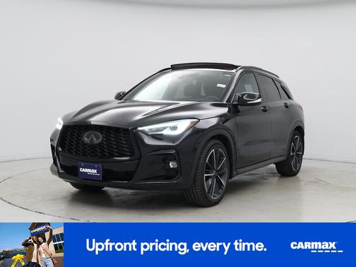 Black 2023 INFINITI QX50 Sport