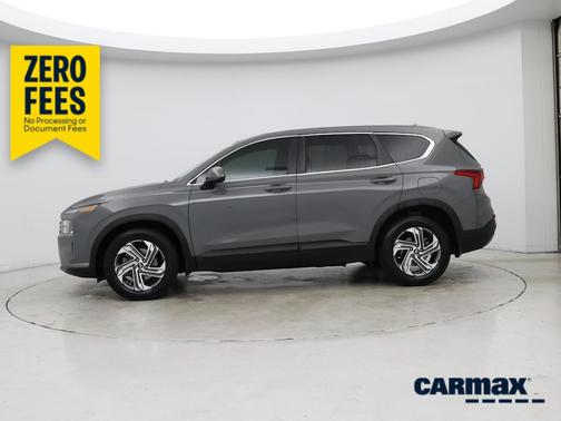 Gray 2021 Hyundai SANTA FE SE