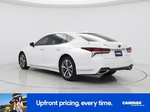 White 2019 Lexus LS 500