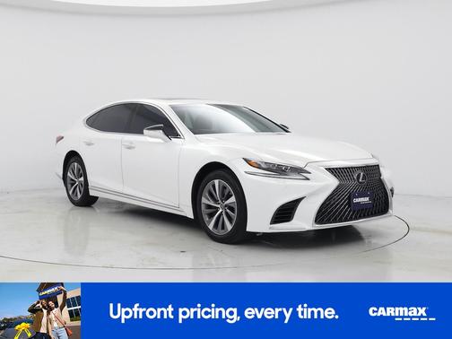 White 2019 Lexus LS 500