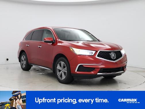 Red 2019 Acura MDX