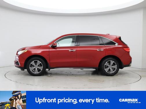 Red 2019 Acura MDX
