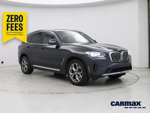 Black 2024 BMW X3 XDrive30i