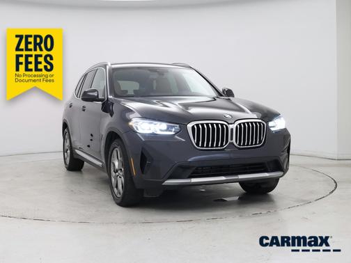 Black 2024 BMW X3 XDrive30i