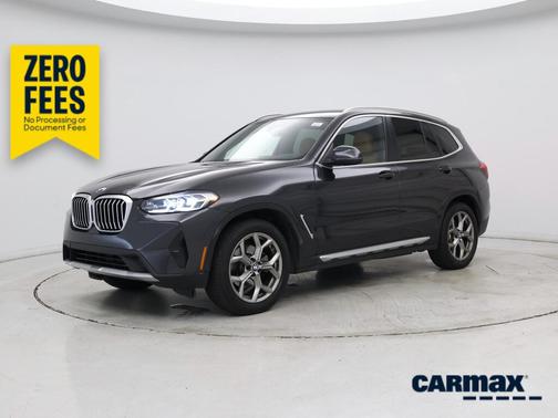 Black 2024 BMW X3 XDrive30i
