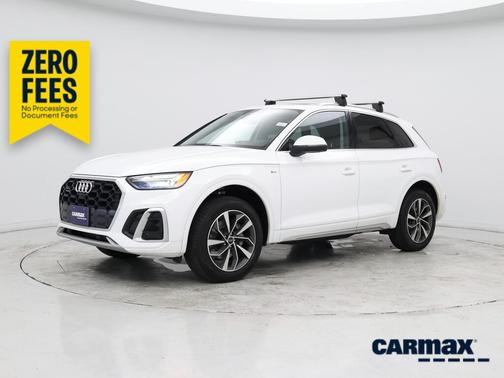 White 2024 Audi Q5 S-Line Premium Plus