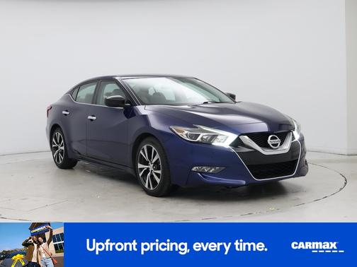 Blue 2017 Nissan Maxima S
