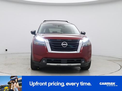 Red 2022 Nissan Pathfinder SL