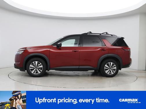 Red 2022 Nissan Pathfinder SL
