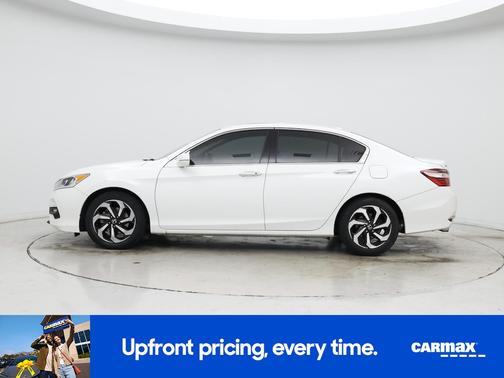 White 2016 Honda Accord EX-L