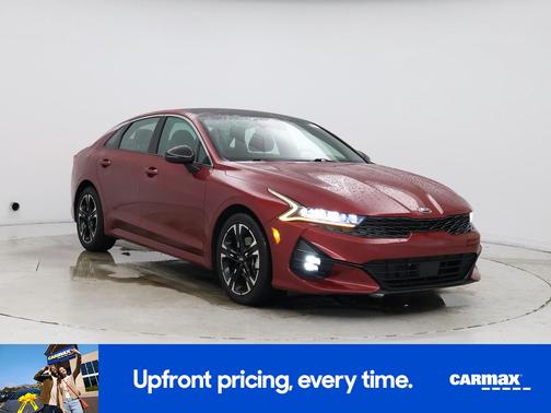 Red 2021 Kia K5 GT-Line