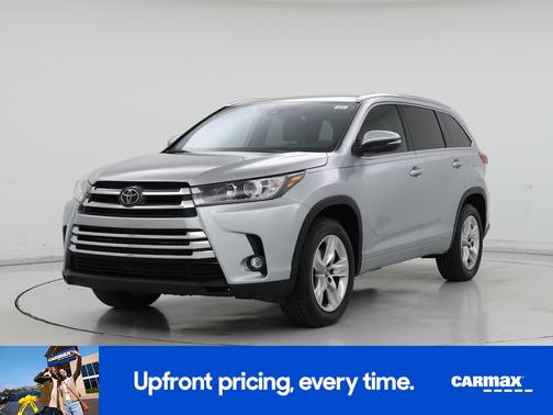 Gray 2019 Toyota Highlander Limited