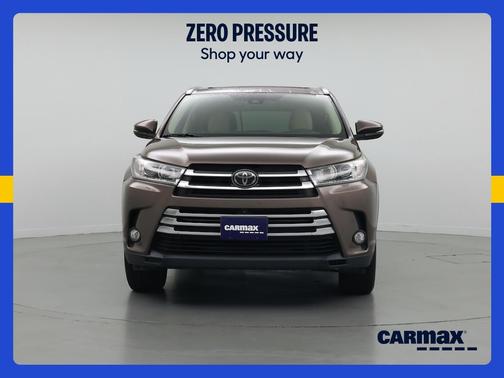 Brown 2017 Toyota Highlander Limited Platinum