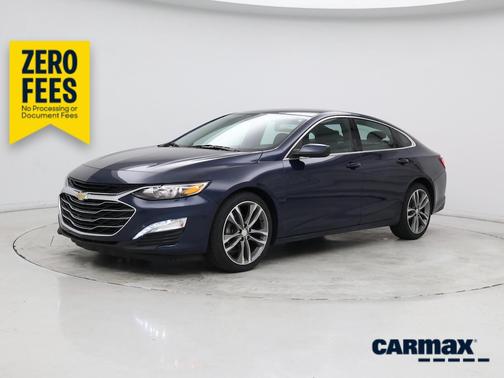 Blue 2022 Chevrolet Malibu LT
