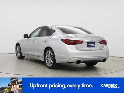 Silver 2018 INFINITI Q50 Luxe