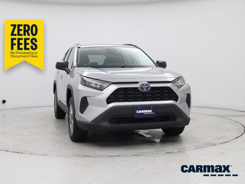 Silver 2022 Toyota RAV4 Hybrid LE