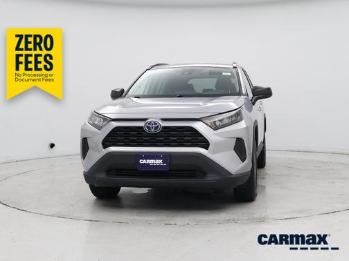 Silver 2022 Toyota RAV4 Hybrid LE