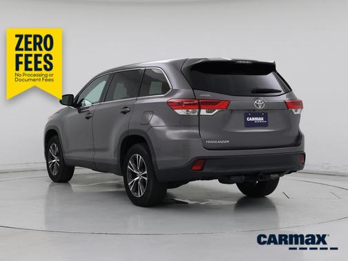 Gray 2019 Toyota Highlander LE
