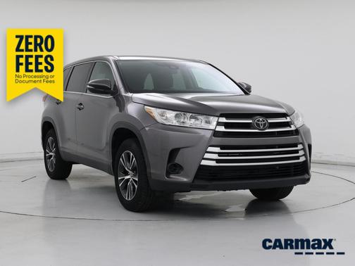 Gray 2019 Toyota Highlander LE