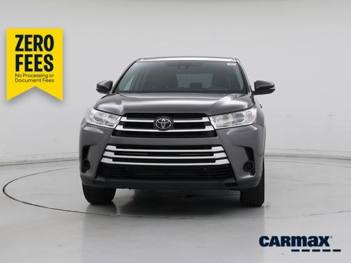 Gray 2019 Toyota Highlander LE