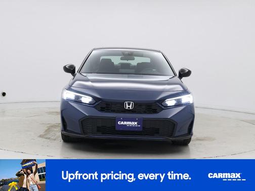 Blue 2025 Honda Civic Hybrid Sport