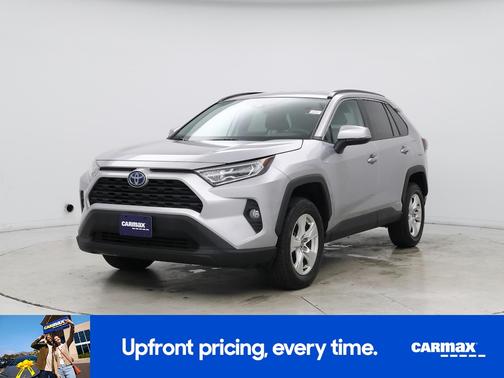 Silver 2021 Toyota RAV4 Hybrid XLE