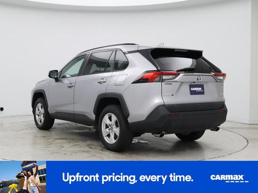 Silver 2021 Toyota RAV4 Hybrid XLE