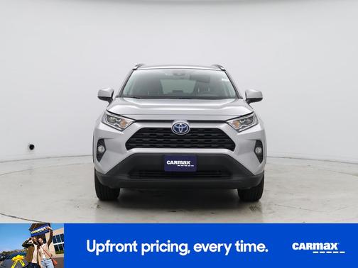 Silver 2021 Toyota RAV4 Hybrid XLE