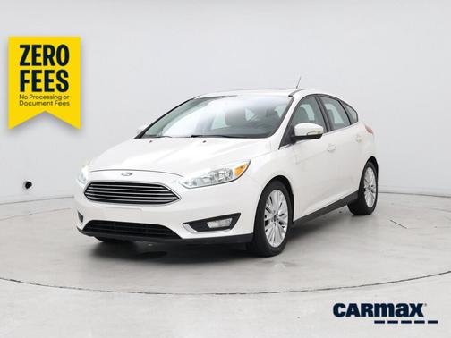 White 2017 Ford Focus Titanium
