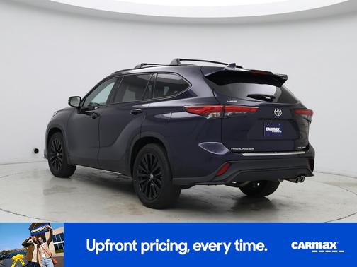 Blue 2023 Toyota Highlander XSE