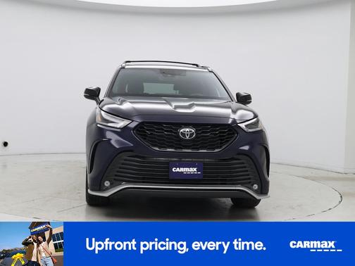 Blue 2023 Toyota Highlander XSE
