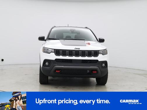White 2025 Jeep Compass Trailhawk