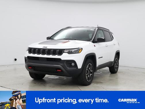 White 2025 Jeep Compass Trailhawk