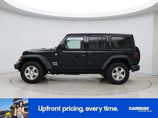 Black 2018 Jeep Wrangler All-New Unlimited Sport S