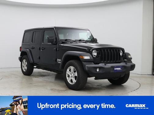 Black 2018 Jeep Wrangler All-New Unlimited Sport S
