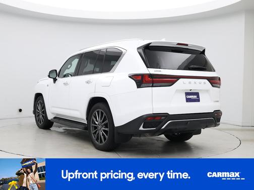 White 2024 Lexus LX 600 F-Sport