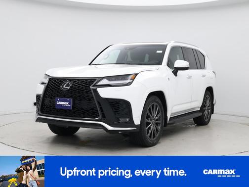 White 2024 Lexus LX 600 F-Sport
