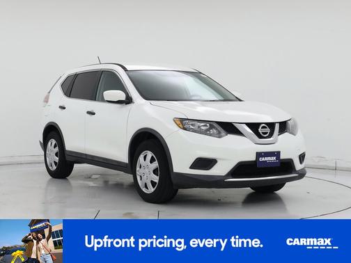White 2016 Nissan Rogue S