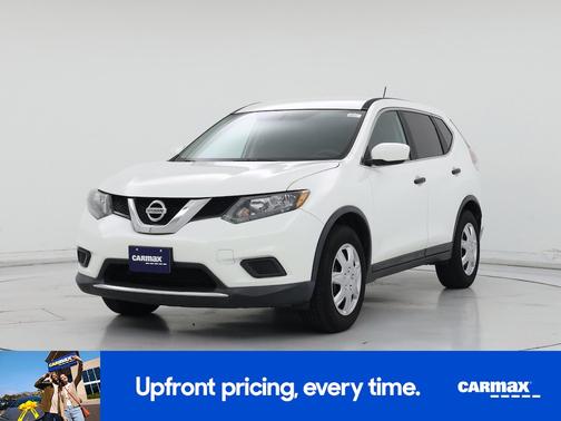 White 2016 Nissan Rogue S